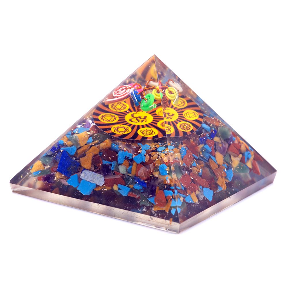 Piramidă orgonitică Om Chakra