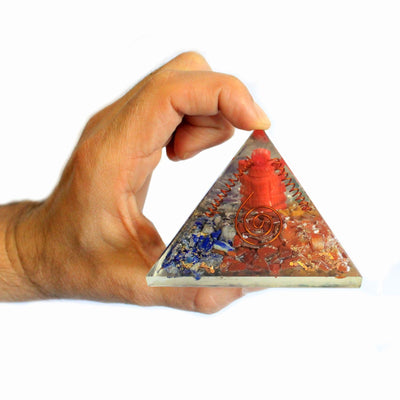 Piramidă Magică din Orgonit Ganesh 70mm