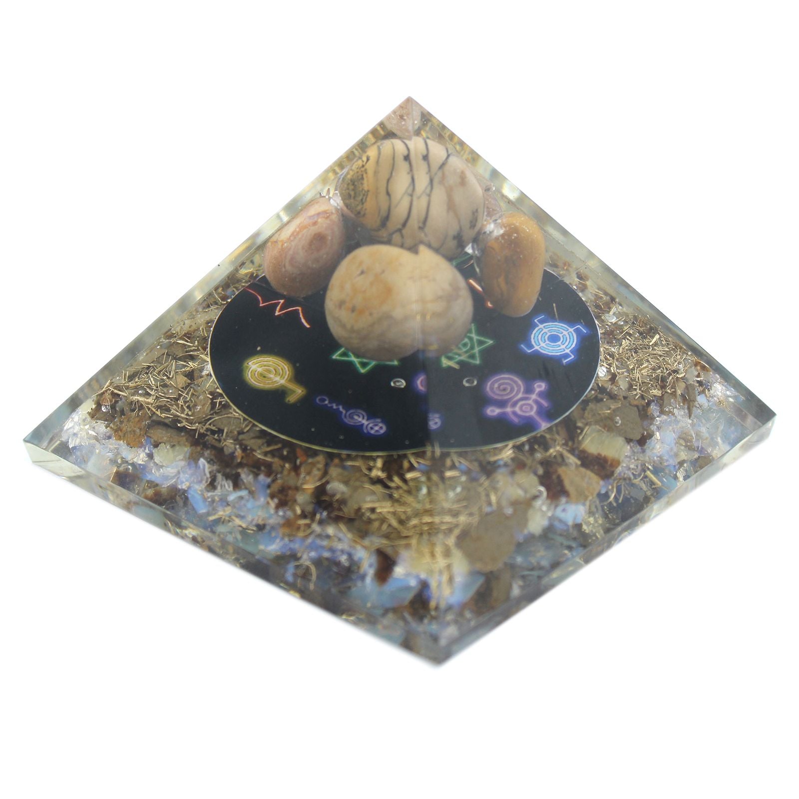 Piramidă orgonitică Midnight Reiki