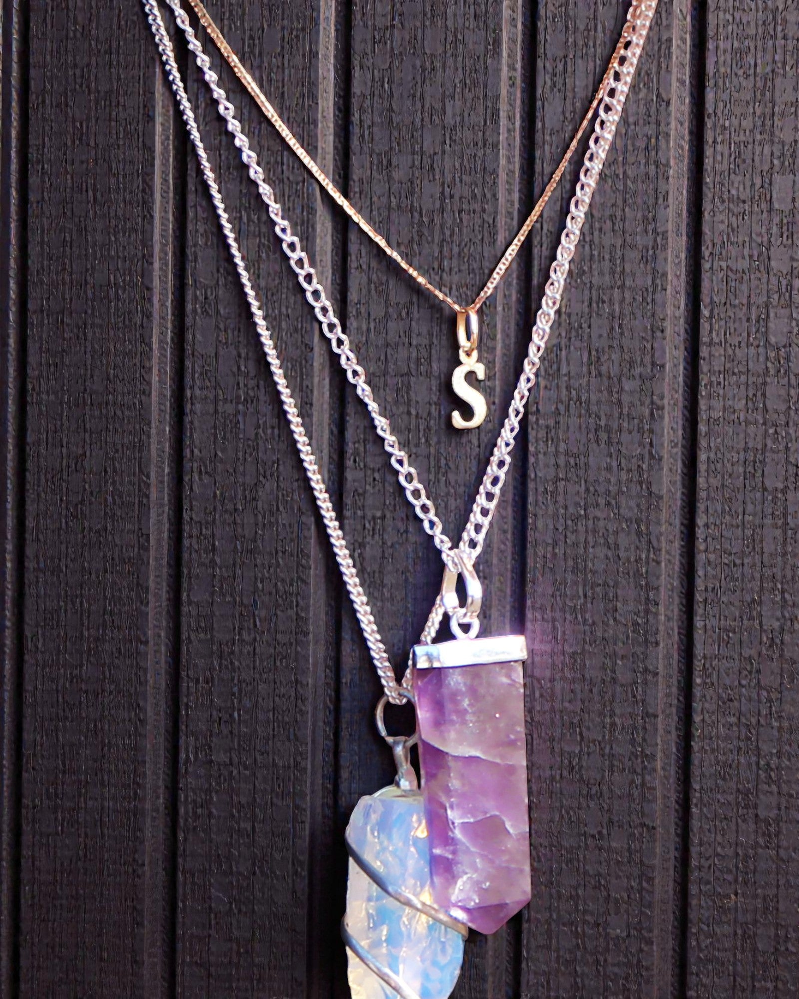 Crystal Ray – Płaski Wisior z Kwarcu Górskiego w Szlifie Kryształu