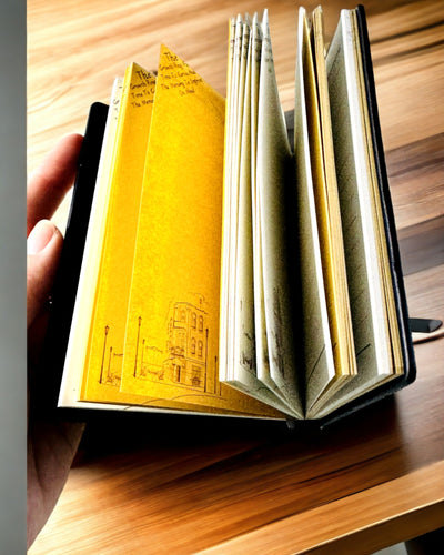 Vintage Jurnal "Arborele Vieții" A6 - Copertă Elegantă Reliefată din Piele Sintetică, 100 de File