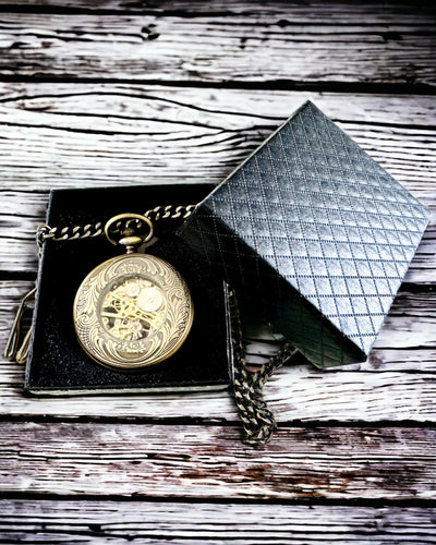 Ekskluzywny Zegarek Kieszonkowy "Heritage" - Mechaniczny i Wodoodporny