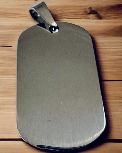 Pandantiv Militar cu Gravură - Stil Retro în Diferite Culori