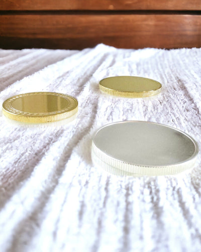 Monedă Goală Provocare cu Posibilitate de Personalizare prin Gravură – Colecționabilă, 40mm, patru modele