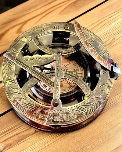 Busolă de Navigație Premium Antică cu Posibilitate de Gravare – Realizată Manual