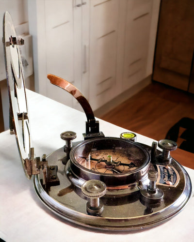 Busolă de Navigație Premium Antică cu Posibilitate de Gravare – Realizată Manual