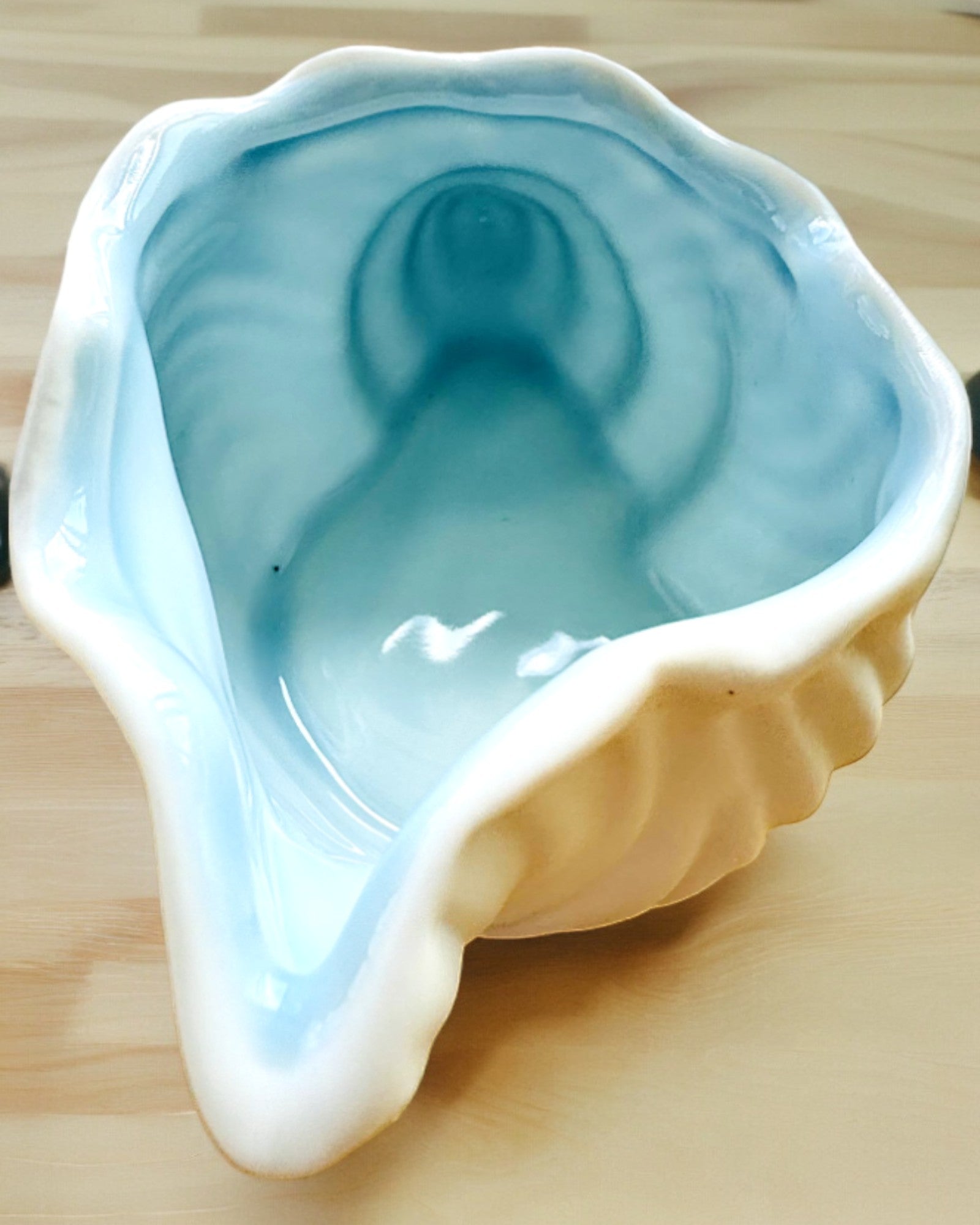 Bol Ceramic „Scoica Marină” - pentru cadou, personalizare cu gravură