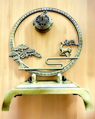 Suport Metalic Elegant pentru Tămâie „Mare Liniște” - posibilitate de personalizare cu gravură