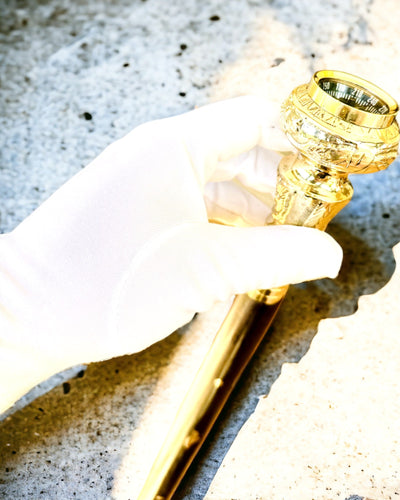 Kompasso Black - Baston de plimbare - Lemn Sculptat Manual - Ediție Exclusivă cu Posibilitate de Gravare