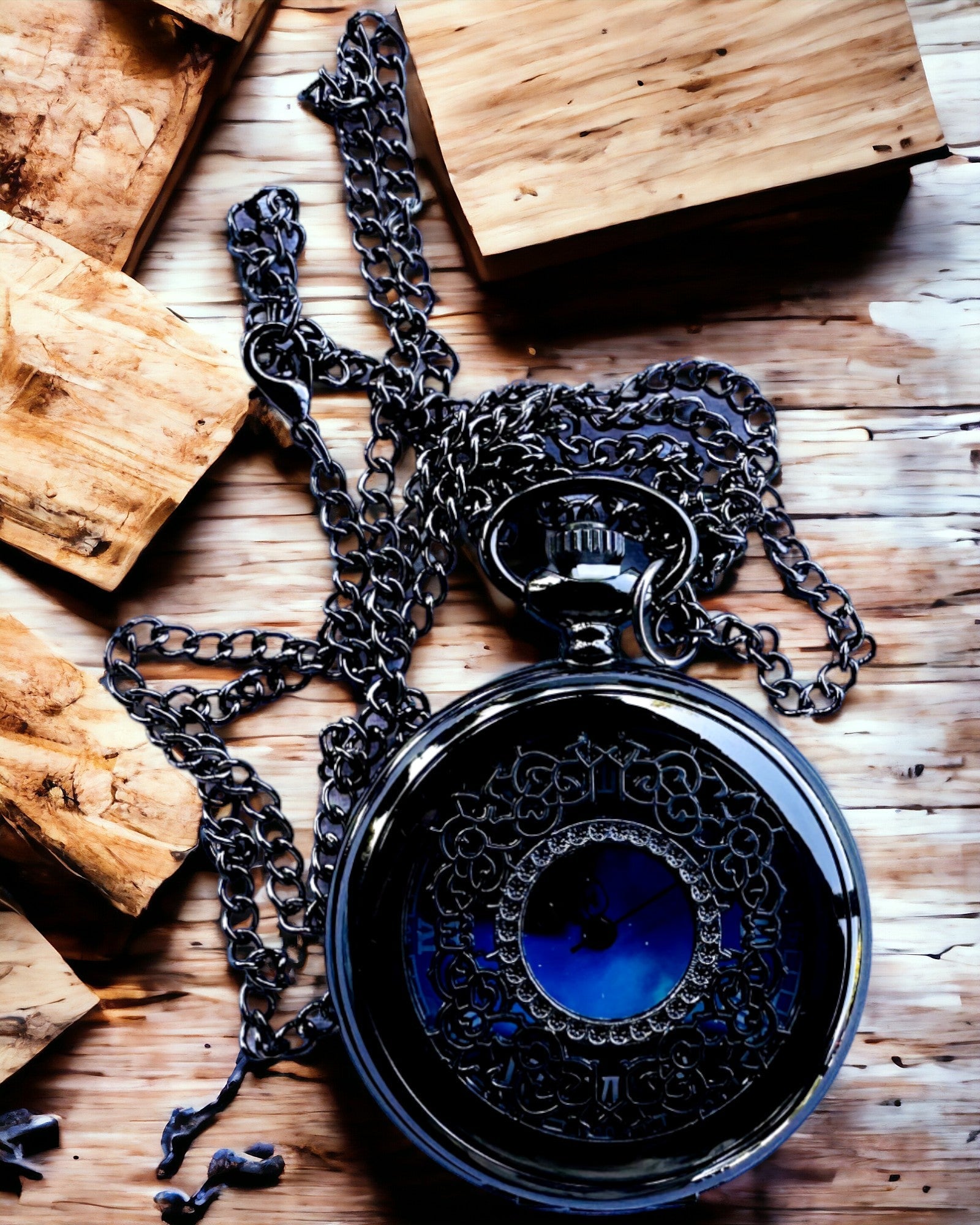 Ceas de buzunar "Eternum", personalizare pentru cadou cu gravură