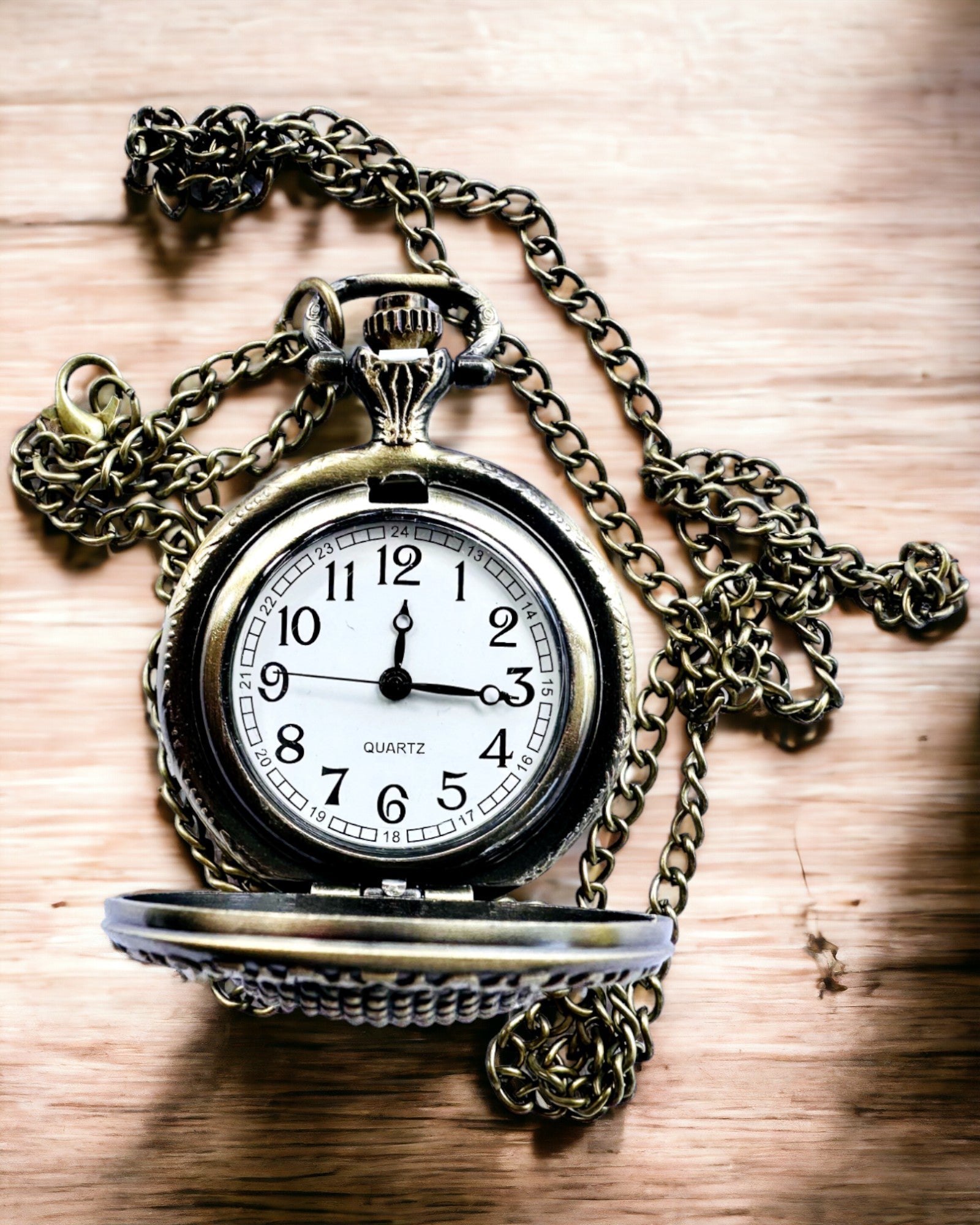 Ceas de buzunar "Buddha Time Elegance", posibilitate de personalizare cu gravură