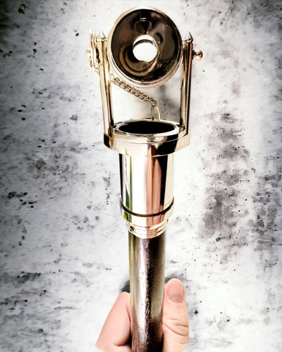 BASTON DE MERS CU MÂNER CU FUNCȚIE DE TELESCOP – ELEGANT ȘI LA MODĂ, 95 CM - "Navigator's Crest"