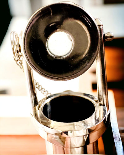 BASTON DE MERS CU MÂNER CU FUNCȚIE DE TELESCOP – ELEGANT ȘI LA MODĂ, 95 CM - "Navigator's Crest"