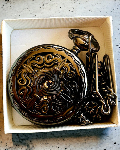 Ceas de Buzunar „Czas Mistrzów” - Ediție Premium cu Posibilitate de Gravare