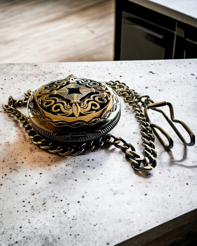 Ceas de Buzunar „Czas Mistrzów” - Ediție Premium cu Posibilitate de Gravare