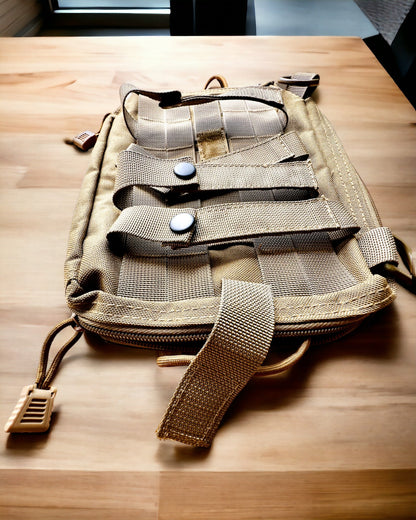 Săculeț tactic de călătorie - MOLLE "Militaris" - 26 cm x 5,5 cm x 19 cm