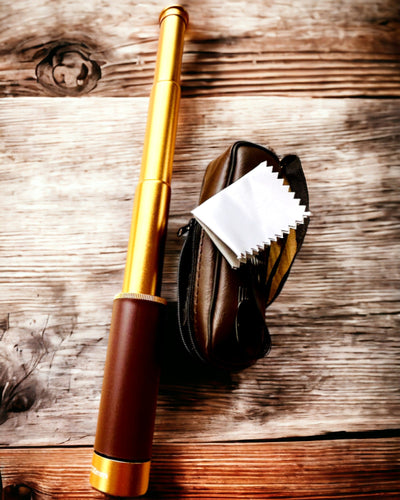 Lunetă Monoculară Explorer 25x30 - Telescop Portabil, Pliabil de Mână, posibilitate de personalizare cu gravură