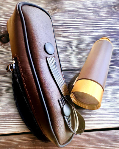 Lunetă Monoculară Explorer 25x30 - Telescop Portabil, Pliabil de Mână, posibilitate de personalizare cu gravură