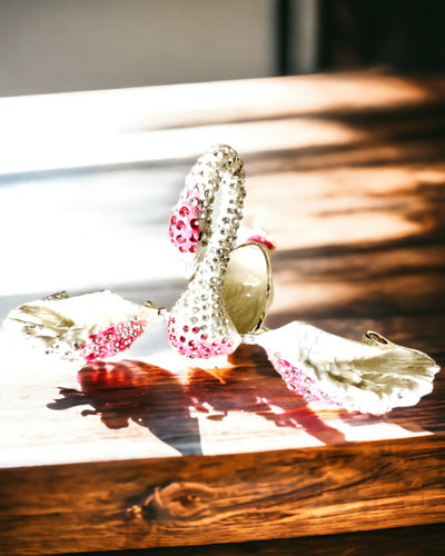 Cutie Elegantă „Bijuteria Lebedei” - personalizare cu gravură