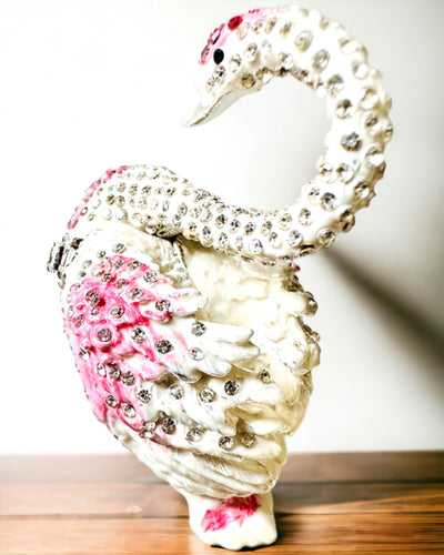 Cutie Elegantă „Bijuteria Lebedei” - personalizare cu gravură