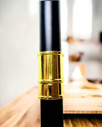 Baston de Lux cu Mâner de Aur în Formă de Floare – Elegant și la Modă, 93 cm