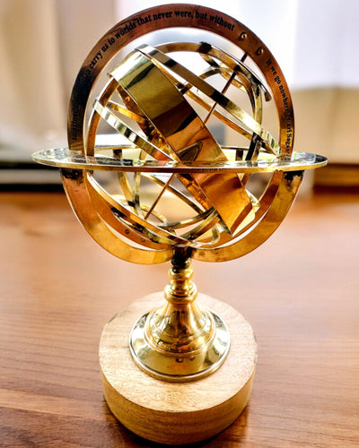 Astrolabium Artis - Realizat Manual cu Opțiune de Gravare, decorațiune pentru birou, premium