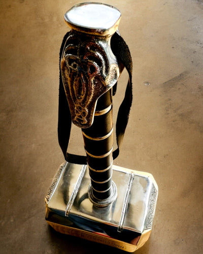 Młot Thora "Chief" - Ciocan Meșteșugăresc Realizat Manual, personalizare cu gravură pentru cadou