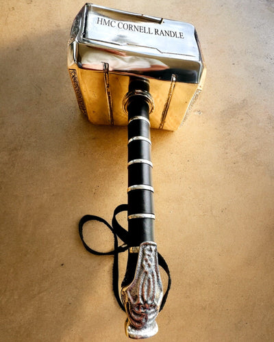 Młot Thora "Chief" - Ciocan Meșteșugăresc Realizat Manual, personalizare cu gravură pentru cadou