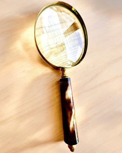 Lupă Retro Mare, posibilitate de personalizare pentru cadou cu gravură - variante disponibile