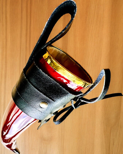 Cana de corn a războinicului - Roșu - cu posibilitate de personalizare prin gravură