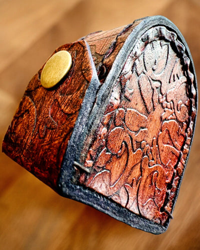 Etui Elegant Maharadży pentru Ceas de Buzunar sau Busolă - posibilitate de personalizare cu gravură