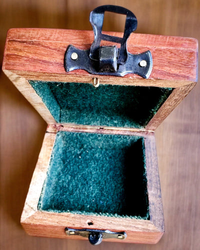 Cutie din lemn pentru busolă compactă "Maritime" - posibilitate de personalizare cu gravură