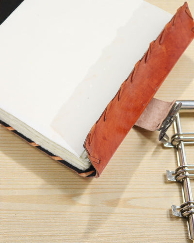 Solarius Guard – Carnet din piele cu Ochiul Rău, cu cusături făcute de mână