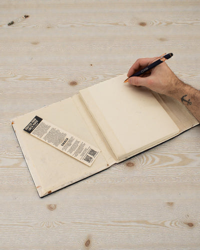 Caiet mare Lokta Înflorire botanică – Flori (45 de file, 21 x 15 cm)