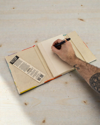 Duży Notatnik Lokta Kolorowe Liście – Nature Colours (45 kartek, 21 x 15 cm)