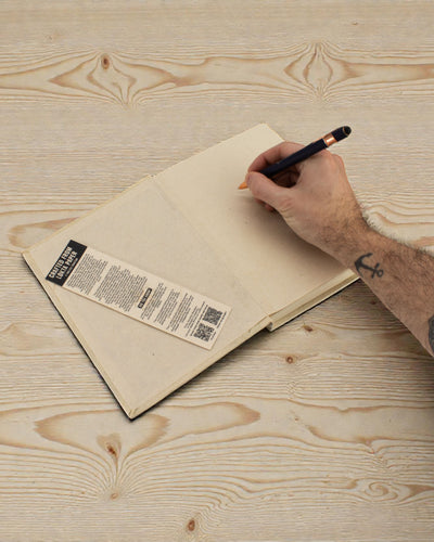 Caiet Lokta Inspirație Mare (21x15cm) - 45 de foi - O suflare - include semn de carte