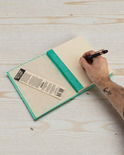 Artystyczny Notatnik Lokta Mosaic – Mini Kafelki Turkus (45 kartek, 21 x 15 cm)