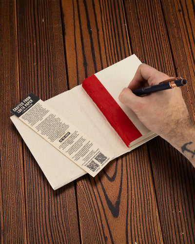 Colour Tiles Harmony – średni notatnik Lokta z motywem mini kafelków 15 × 12 cm, 45 kartek