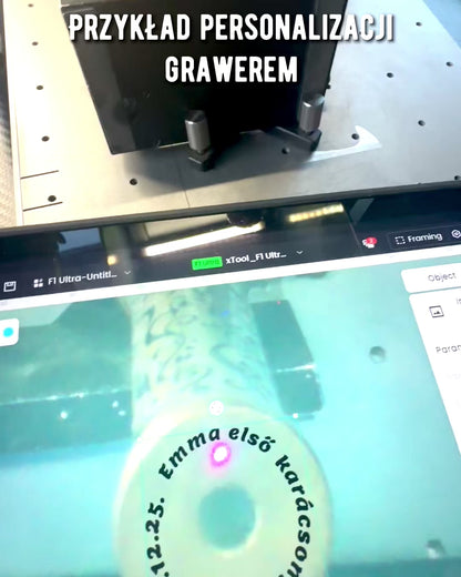 Caleidoscop Vintage „Emerald Dreams”, 15 cm – lucrat manual, cu posibilitatea de personalizare prin gravură, ideal cadou