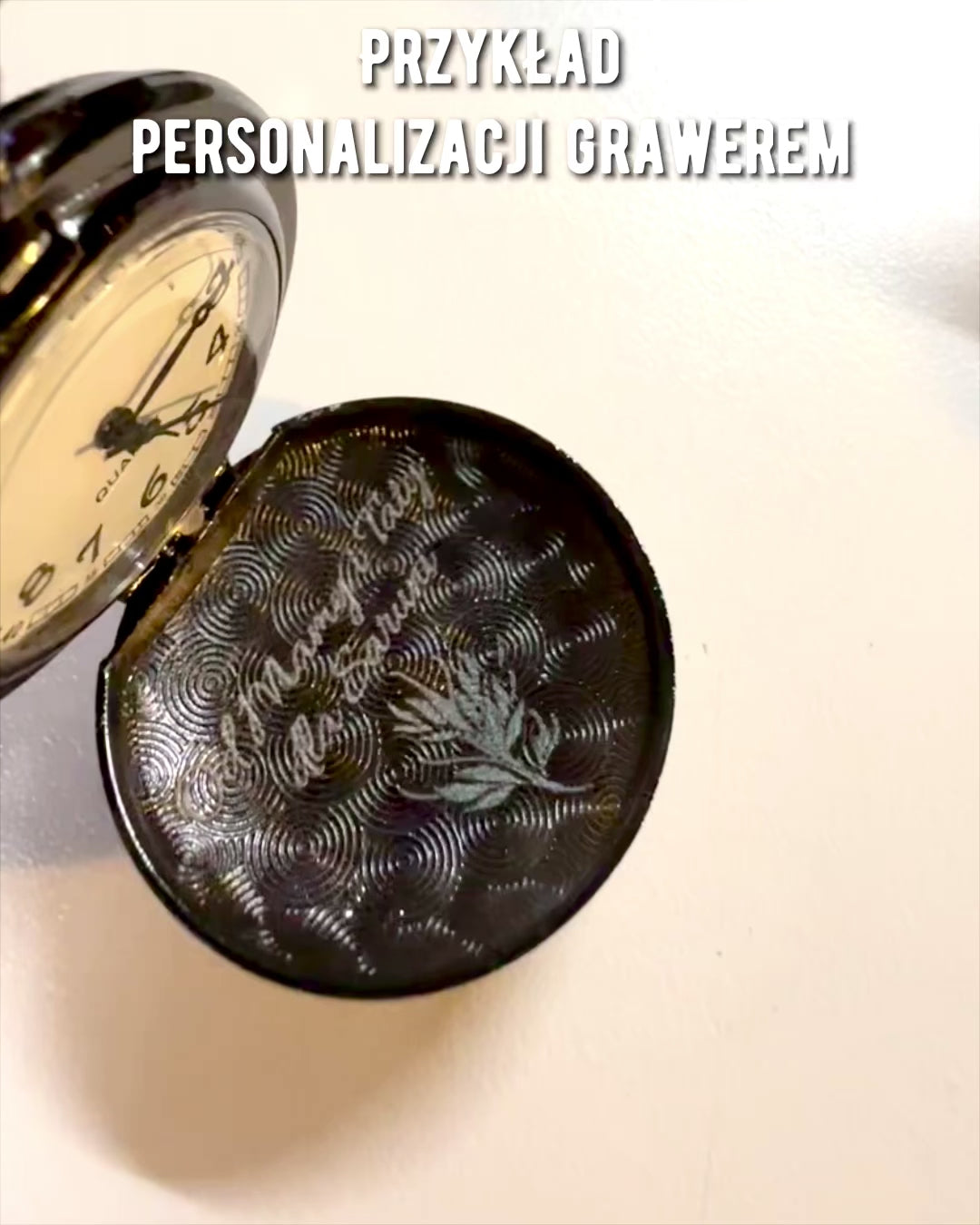 Ceas de buzunar „Majesty Lion” cu posibilitate de gravare