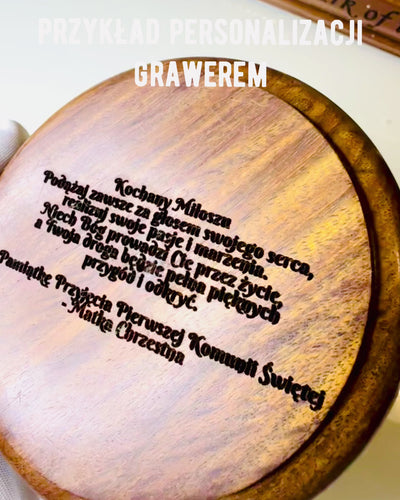 Compas de Navigație din Lemn cu Posibilitate de Gravare – Lucrat Manual, Artizanat