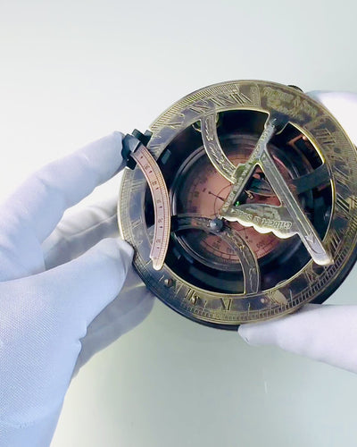 Busolă de Navigație Premium Antică cu Posibilitate de Gravare – Realizată Manual