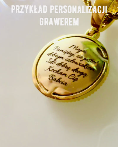 Colier cu Pandantiv Busolă în Stil Glamour cu Zirconii pentru Femei și Bărbați - 2 variante la alegere, personalizare cu gravură pentru cadou