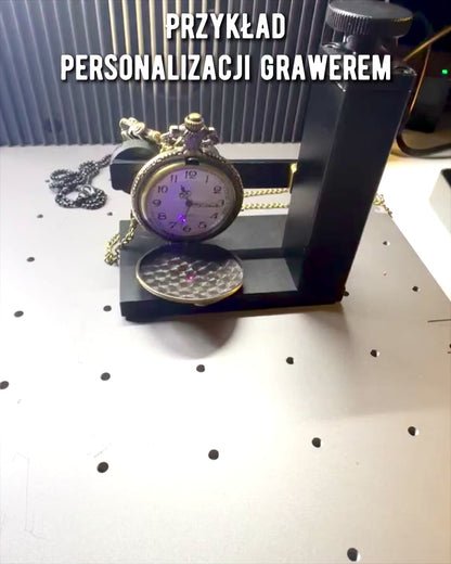 Ceas de Buzunar „Road King” – cu motiv de Camion, cu gravură, pentru cadou