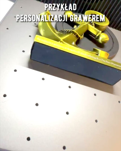 Ancoră Decorativă din Aluminiu - Decorațiune Elegantă cu Posibilitate de Gravare - 3 variante de culoare