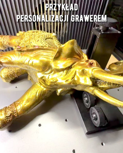 Elefant Regal cu Posibilitate de Gravare - Eleganță și Lux, personalizare pentru cadou