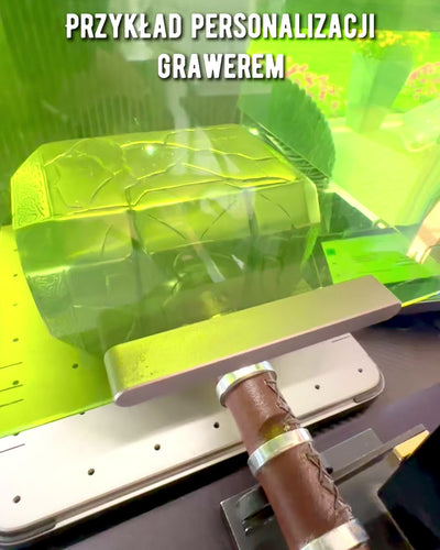 Młot Thora "Chief" - Ciocan Meșteșugăresc Realizat Manual, personalizare cu gravură pentru cadou