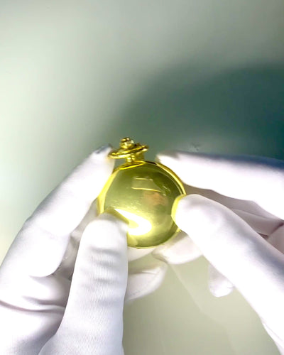 Ceas de buzunar vintage de culoare aurie cu posibilitate de gravare