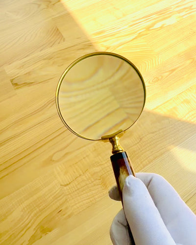 Lupă Retro Mare, posibilitate de personalizare pentru cadou cu gravură - variante disponibile