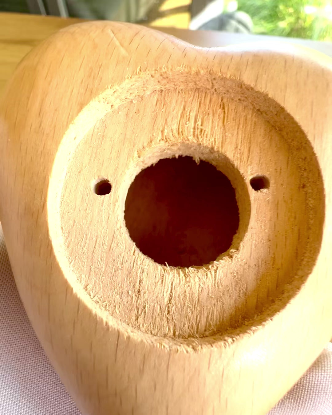 Drewniane serce, 9 cm szkatułka na Sekretne Uczucie, możliwość personalizacji grawerem na prezent